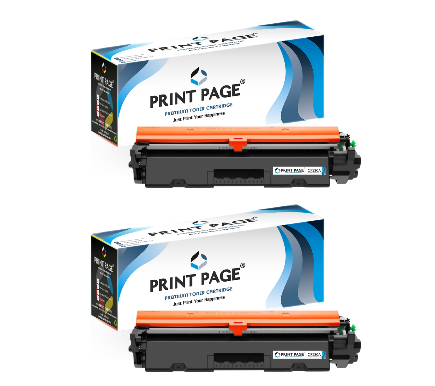 Print Page 30A (CF230A) Toner Cartridge Set of 2