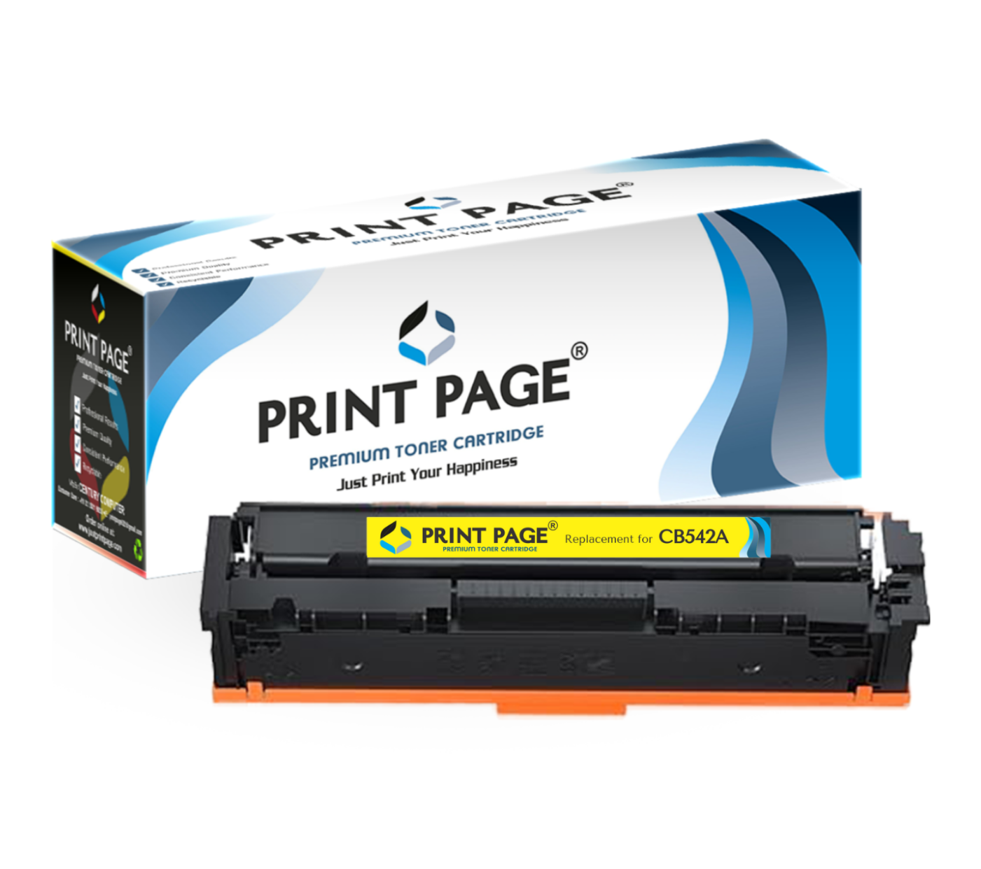 Print Page 125A Toner Cartridge Yellow