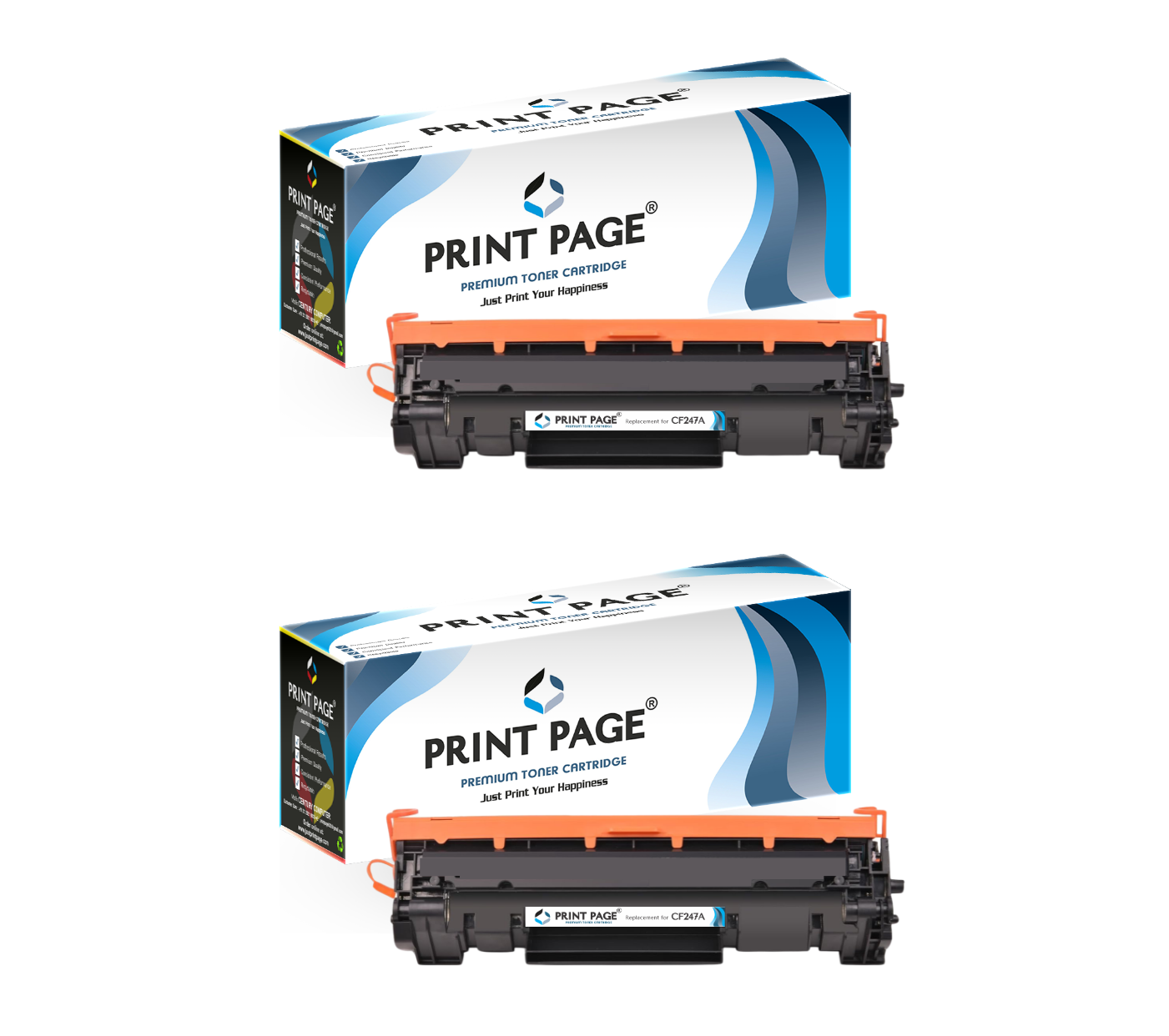 Print Page 47A (CF247A) Toner Cartridge Set of 2