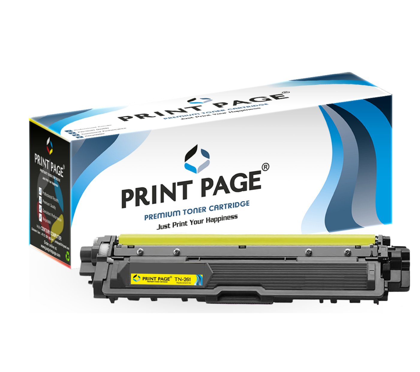 Print Page TN 261 Toner Cartridge Yellow