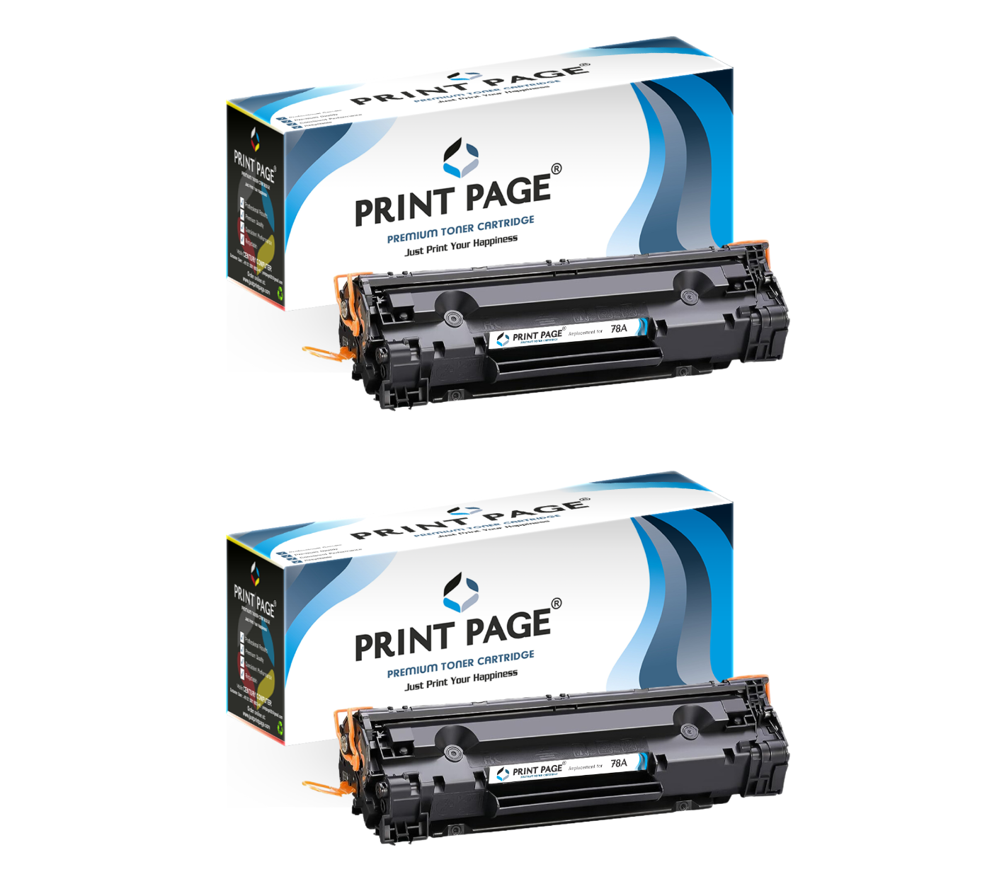 Print Page 78A (CE278A) Toner Cartridge Set of 2