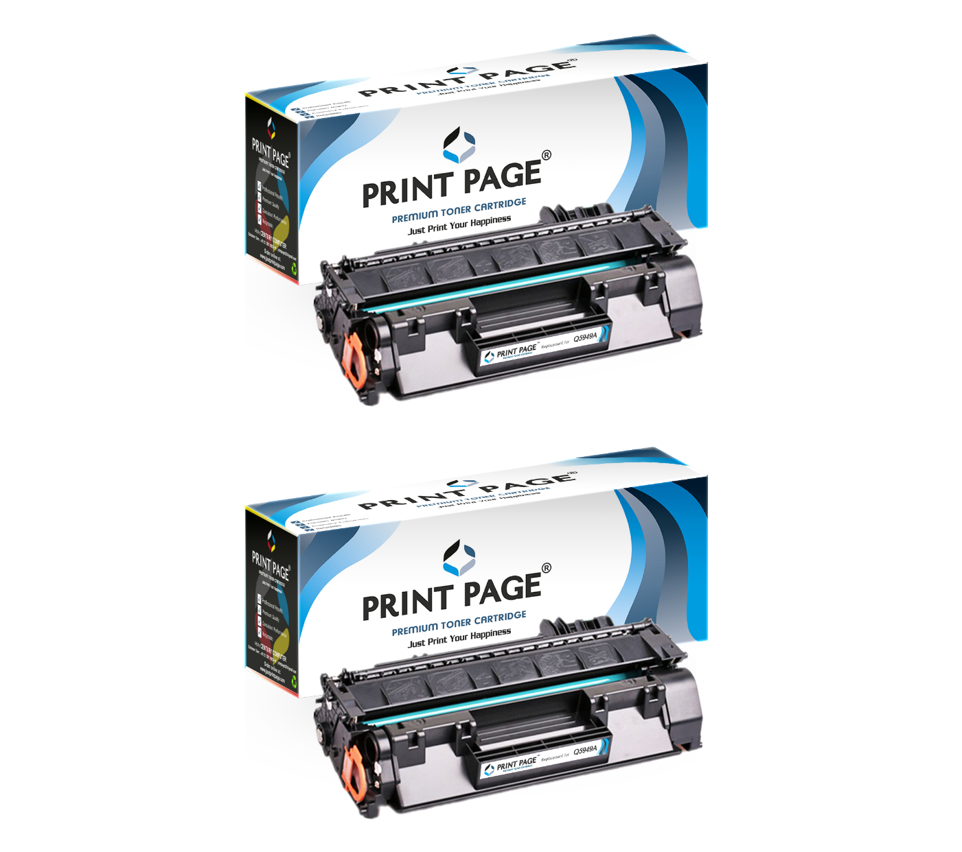 Print Page 49A (Q5949A) Toner Cartridge Set of 2