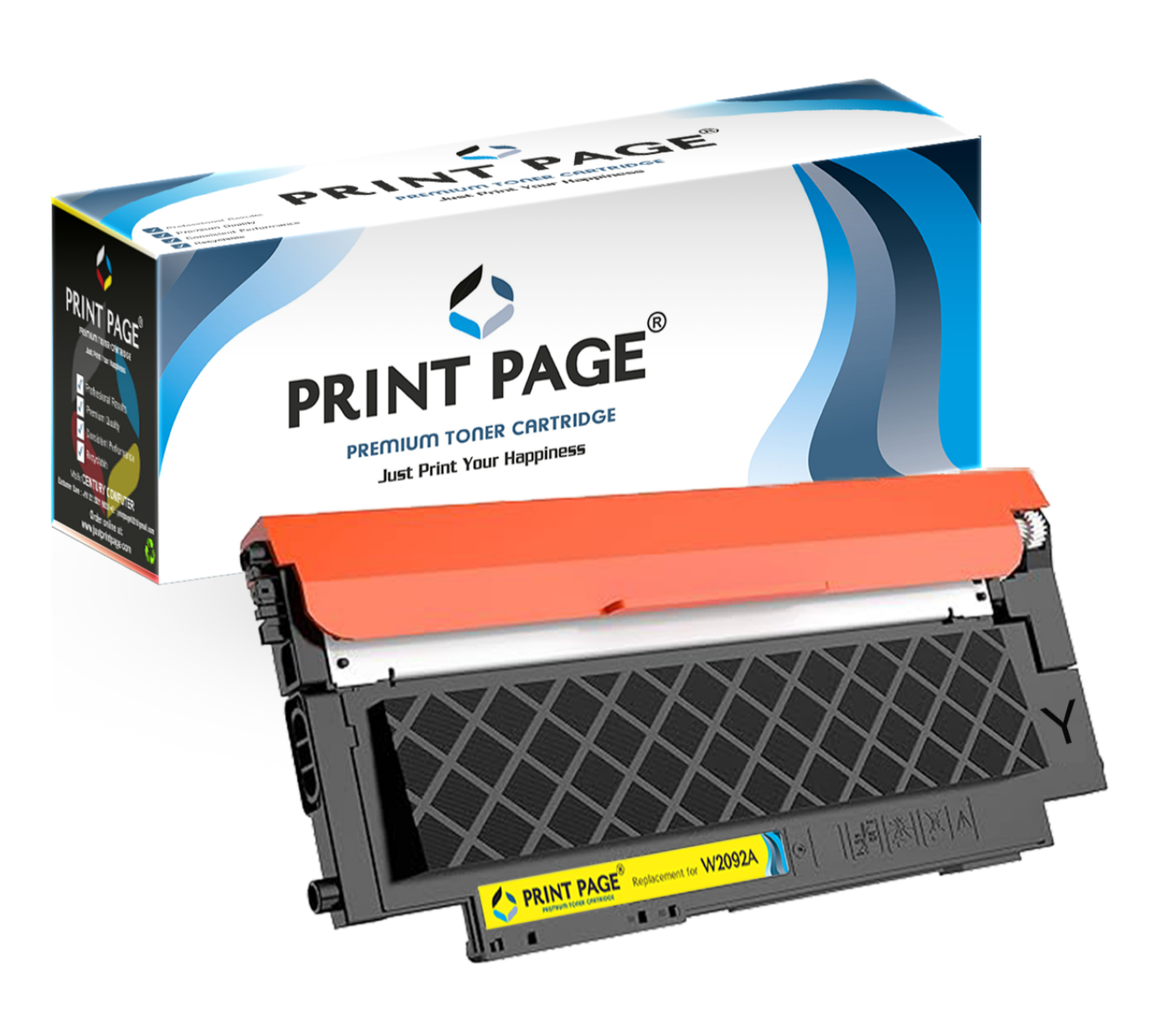 Print Page 119A Toner Cartridge Yellow