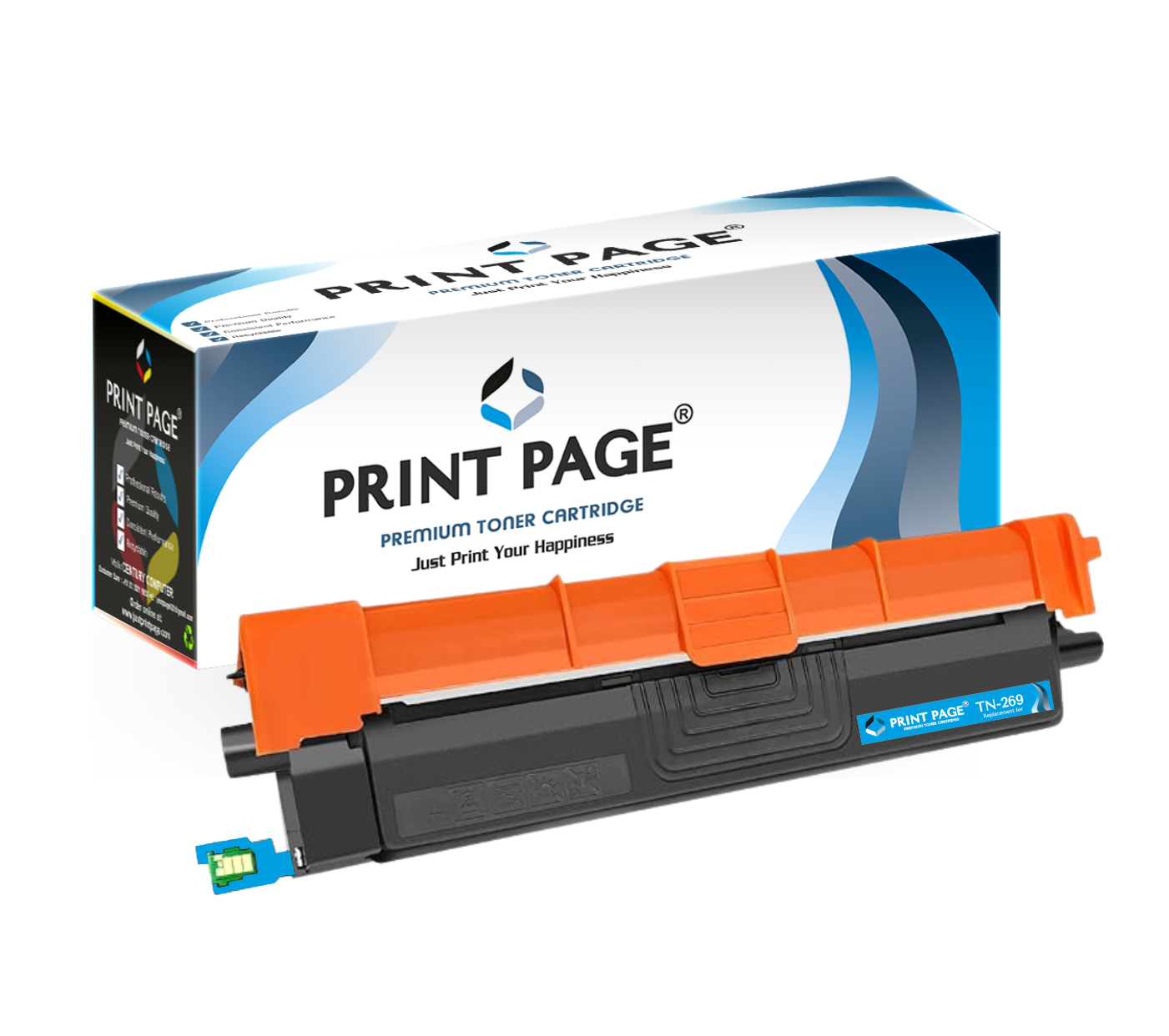 Print Page TN 269 Toner Cartridge Cyan