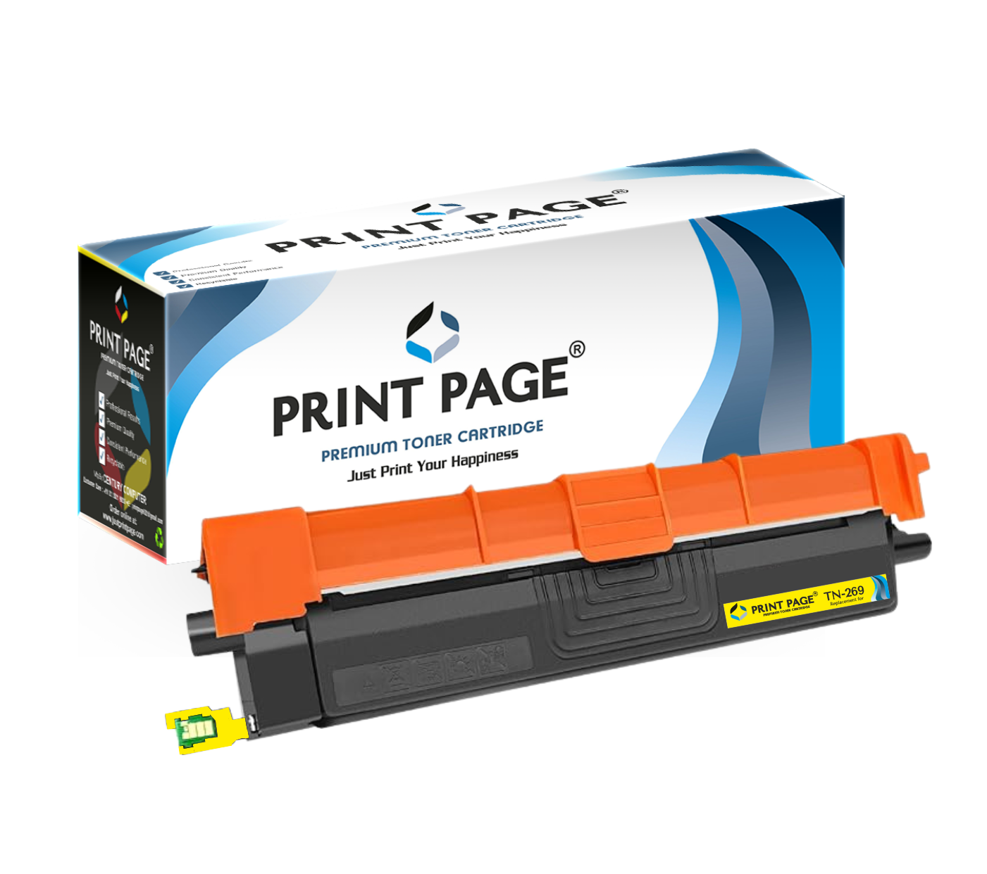 Print Page TN 269 Toner Cartridge Yellow