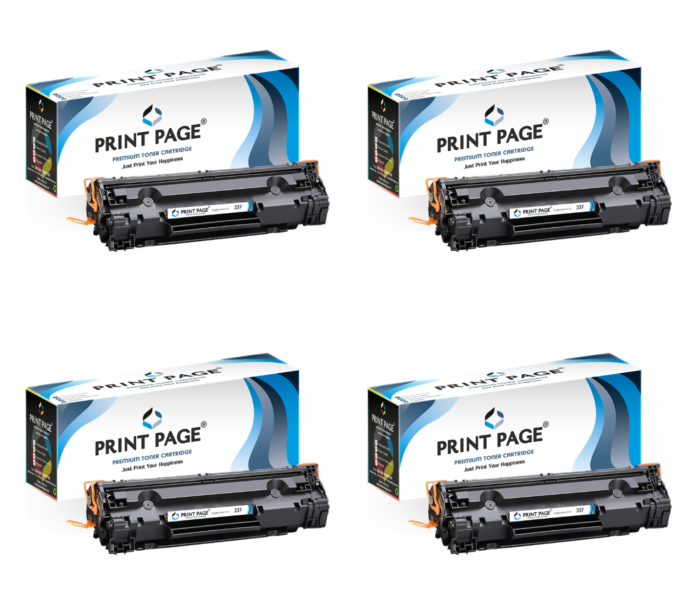 Print Page 337 Toner Cartridge Set of 4