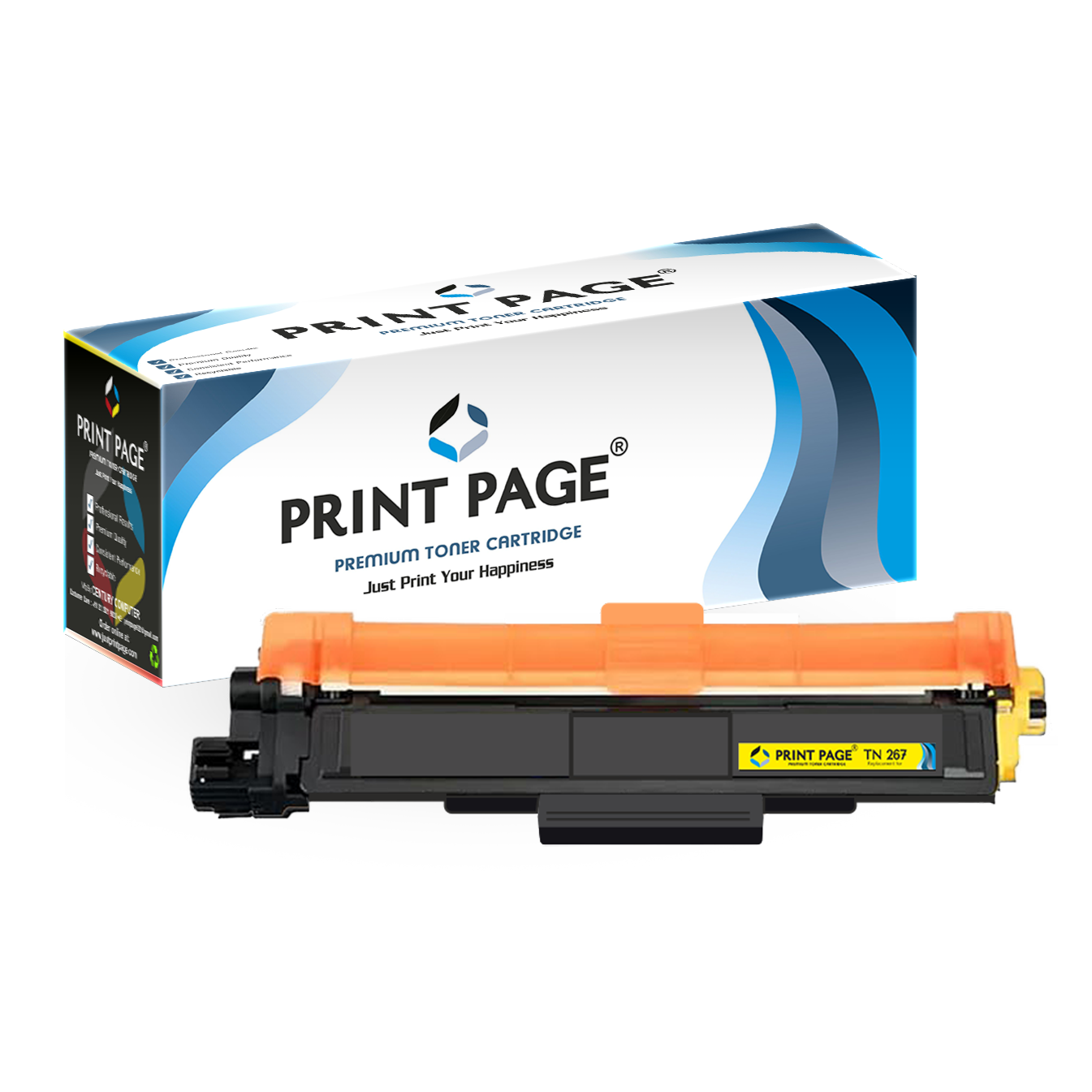 Print Page TN 267 Toner Cartridge Yellow