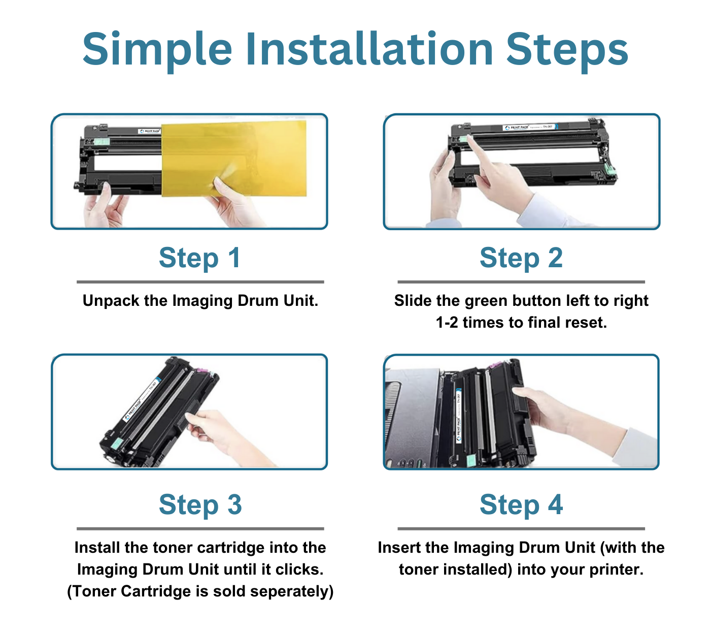 Print Page DR 267 Imaging Drum Unit