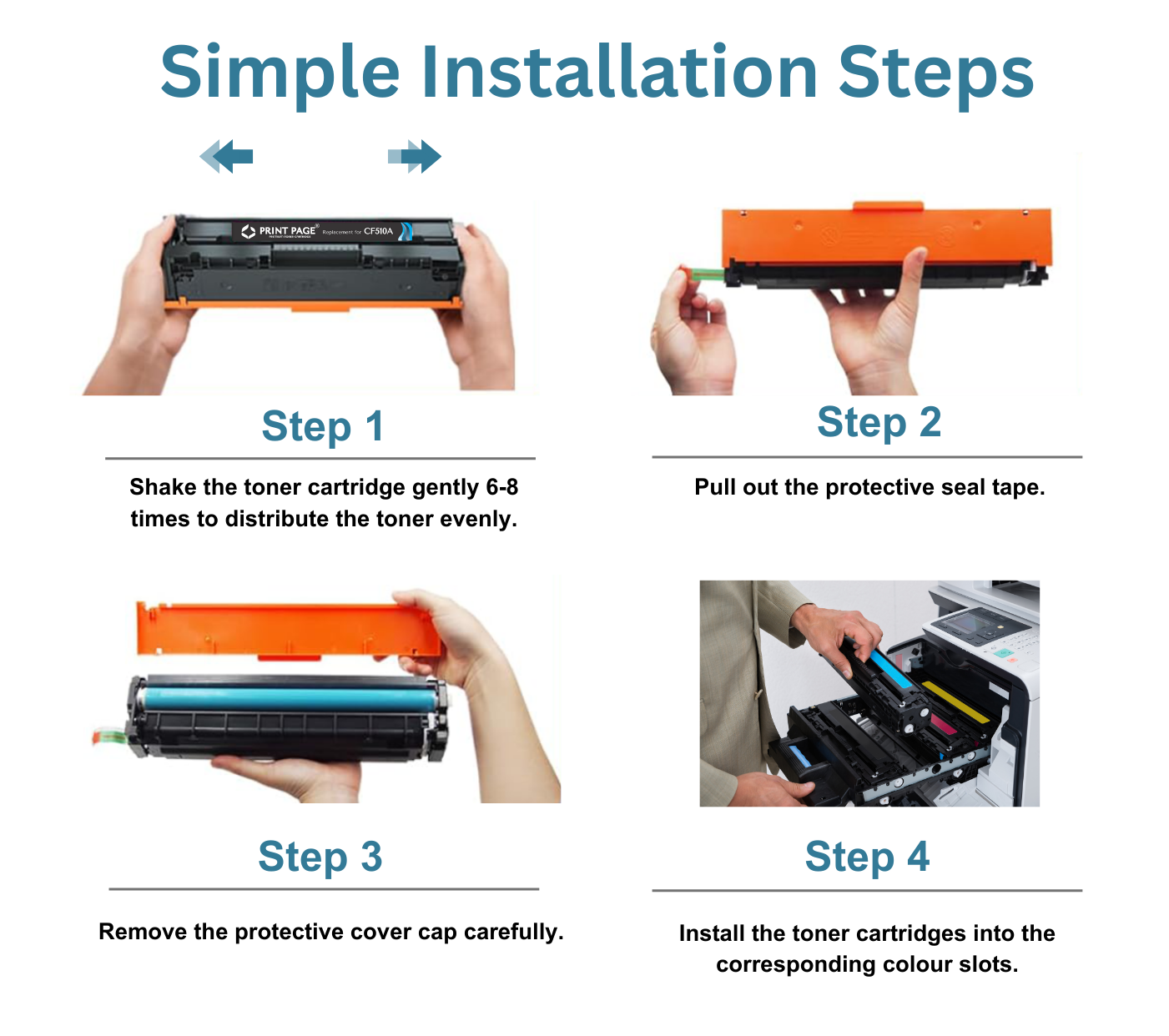 Print Page 204A Toner Cartridge Black