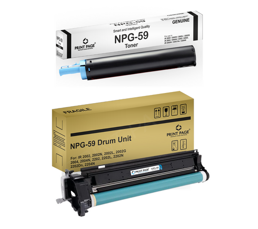 Print Page NPG-59 Toner Cartridge + Imaging Drum Unit (Combo Pack)
