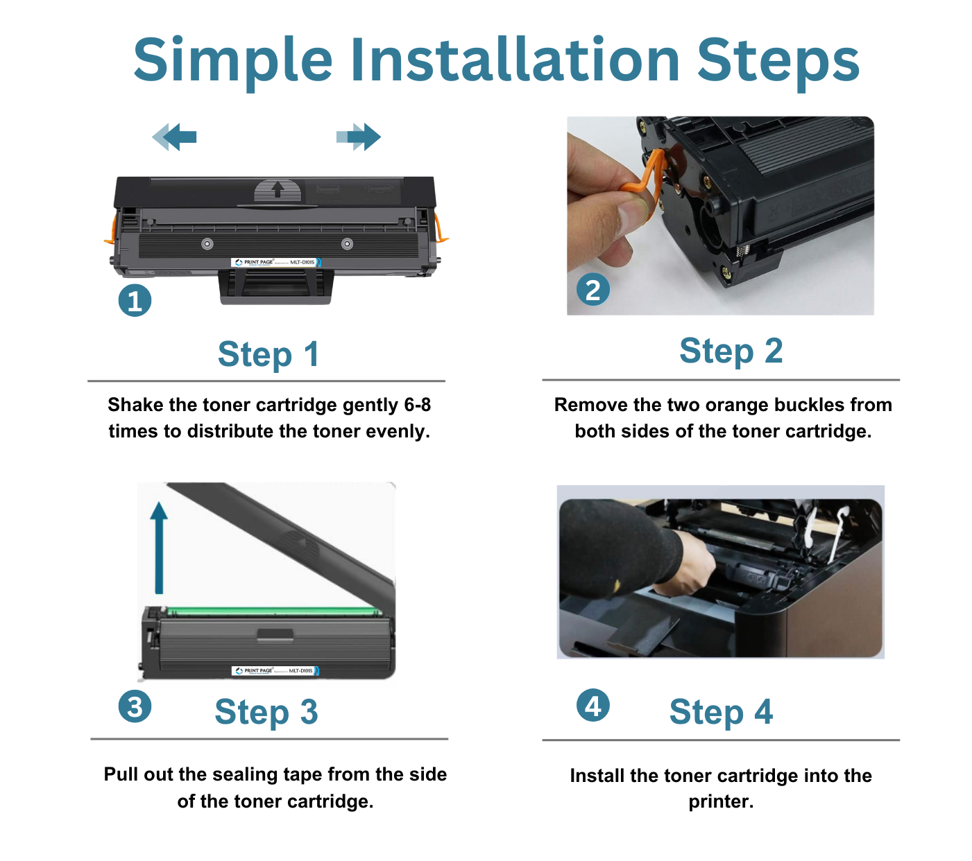 Print Page 101S (MLT-D101S) Toner Cartridge 1 pcs