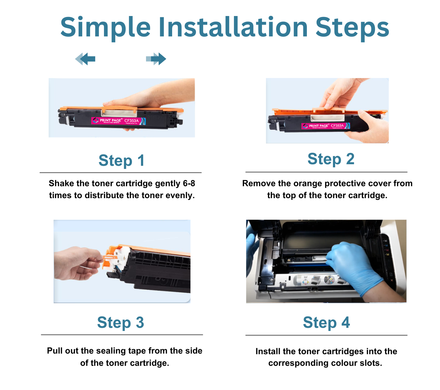 Print Page 130A Toner Cartridge Black