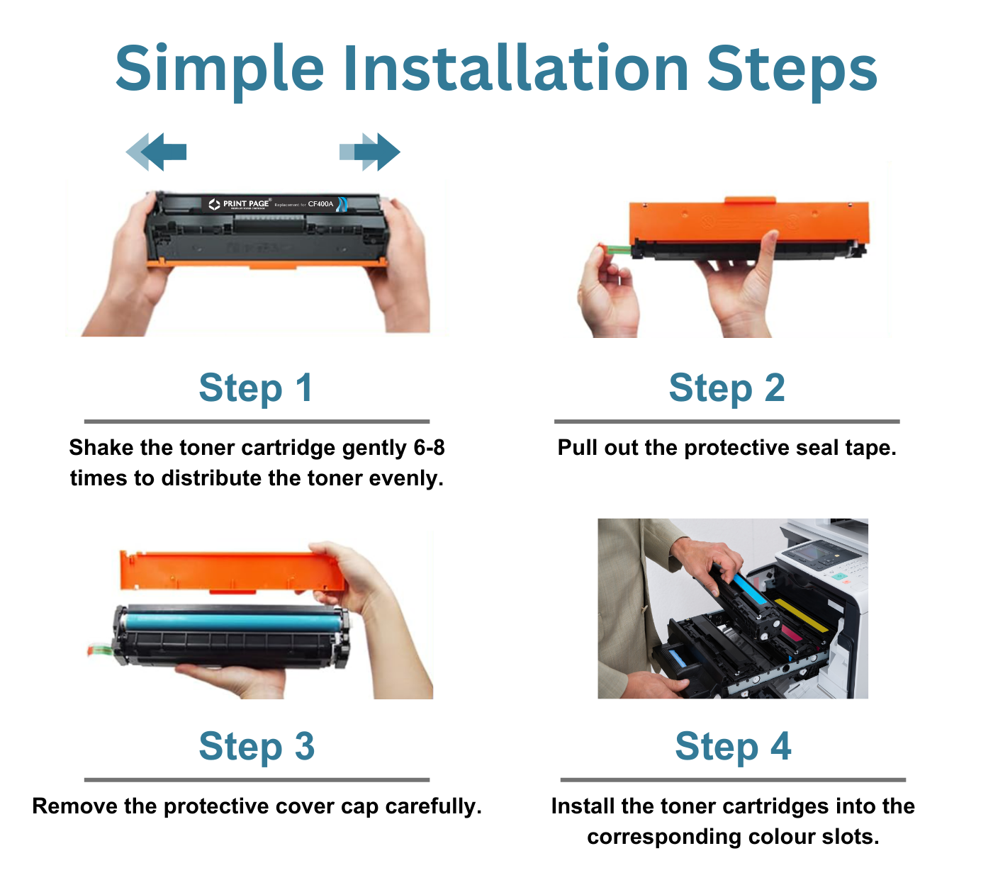 Print Page 201A Toner Cartridge Black