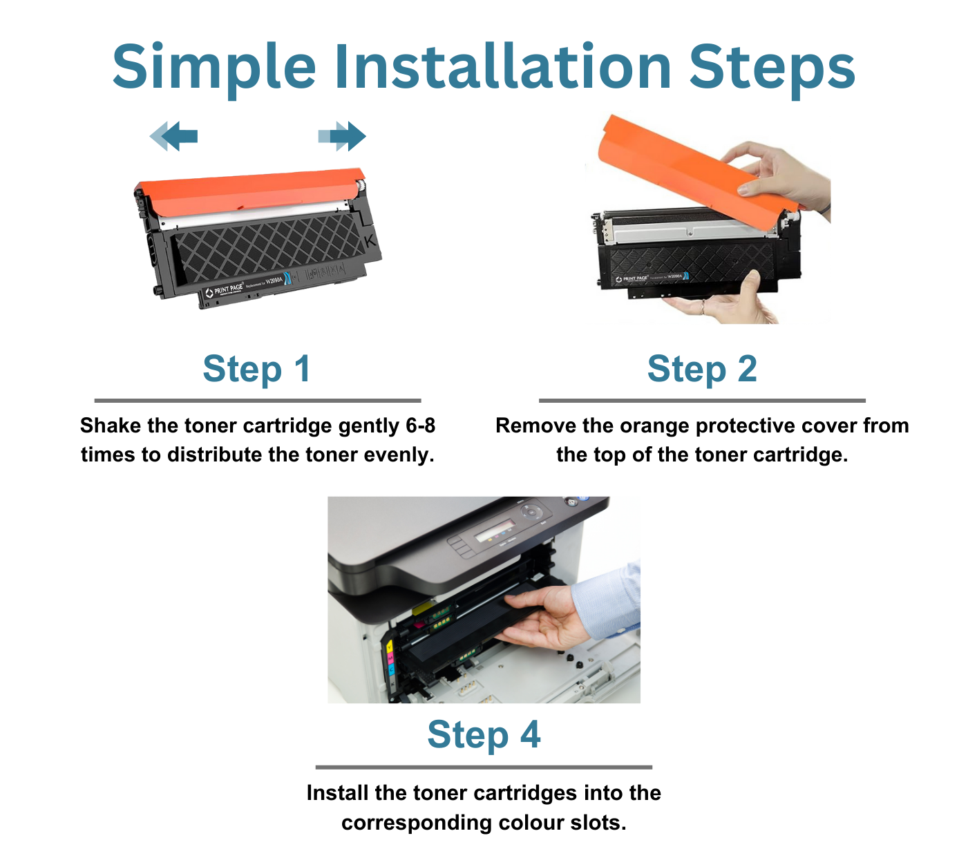 Print Page 119A Toner Cartridge Black