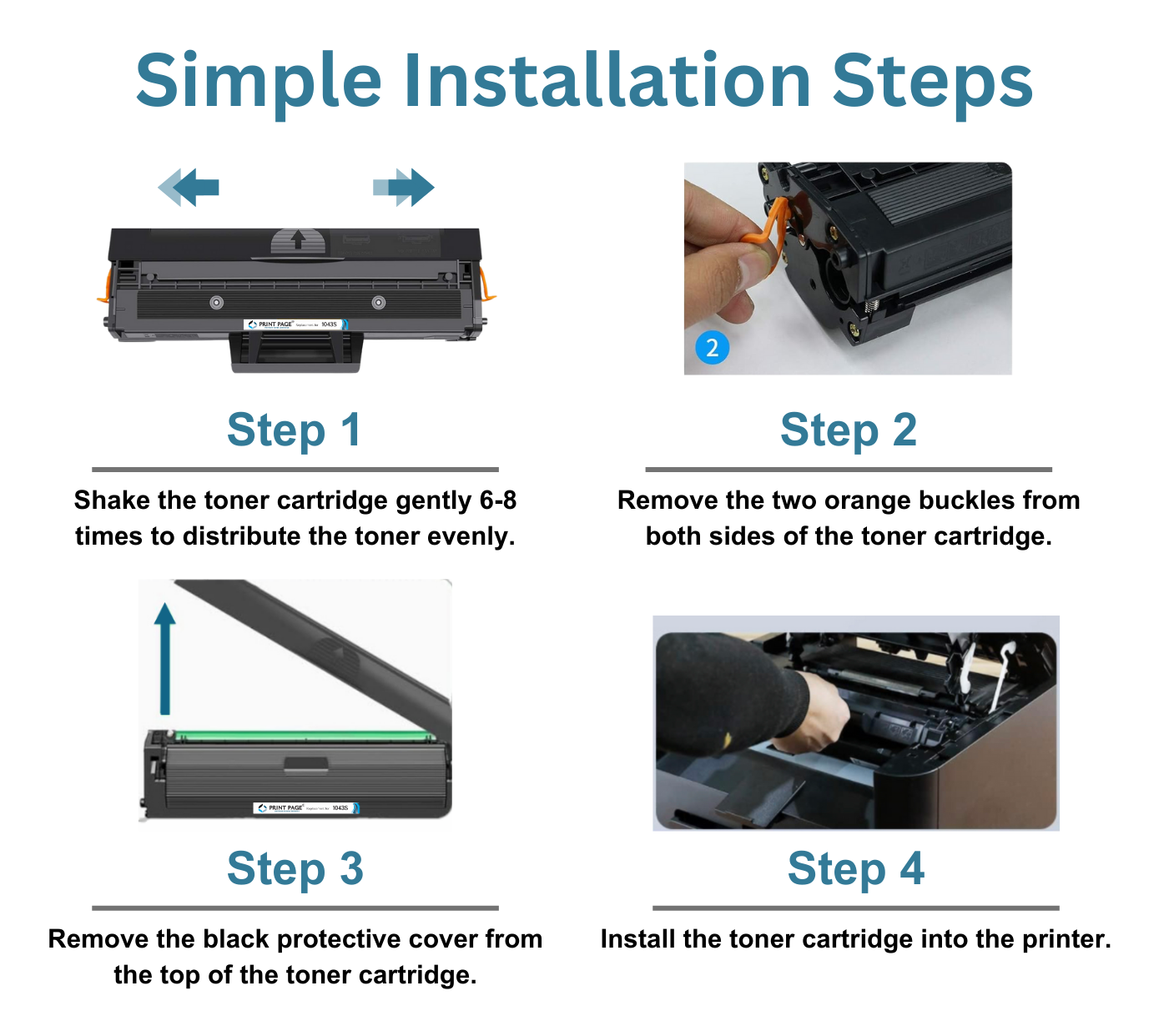 Print Page 1043S (MLT-D1043S) Toner Cartridge 1 pcs