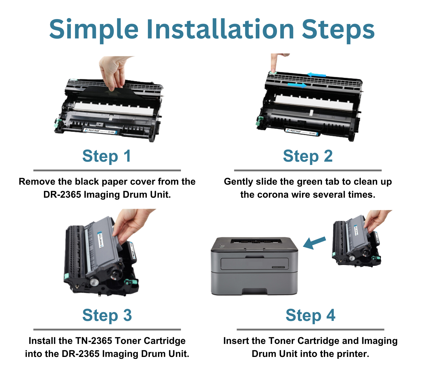 Print Page DR-2365 Imaging Drum Unit