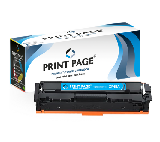 Print Page 410A Toner Cartridge Cyan