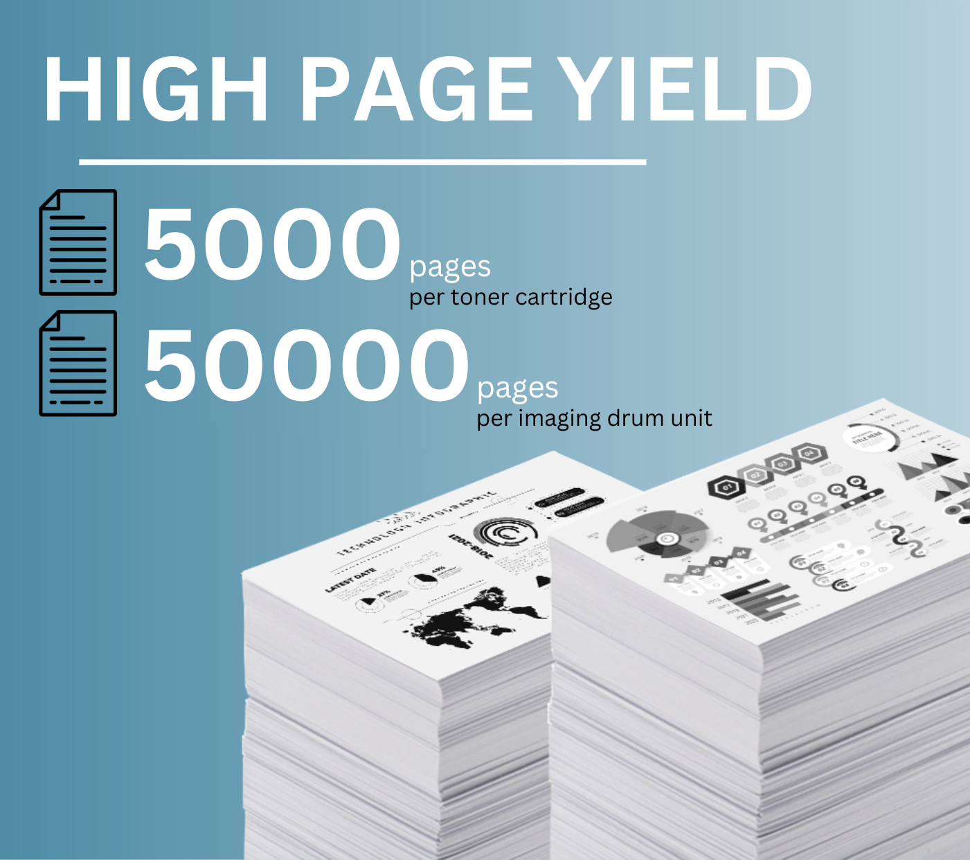 Print Page NPG-51 Toner Cartridge + Imaging Drum Unit (Combo Pack)