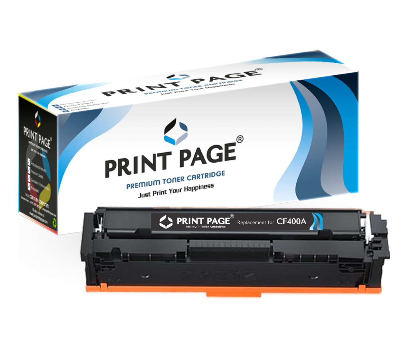 Print Page 201A Toner Cartridge Black
