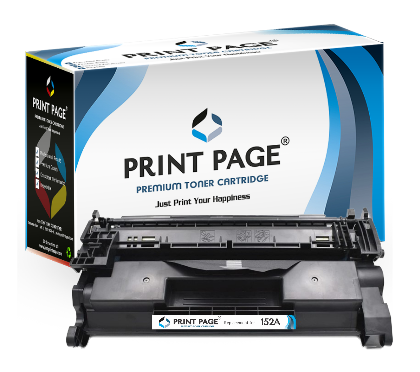 Print Page 152A (W1520A) Toner Cartridge (1 pcs)