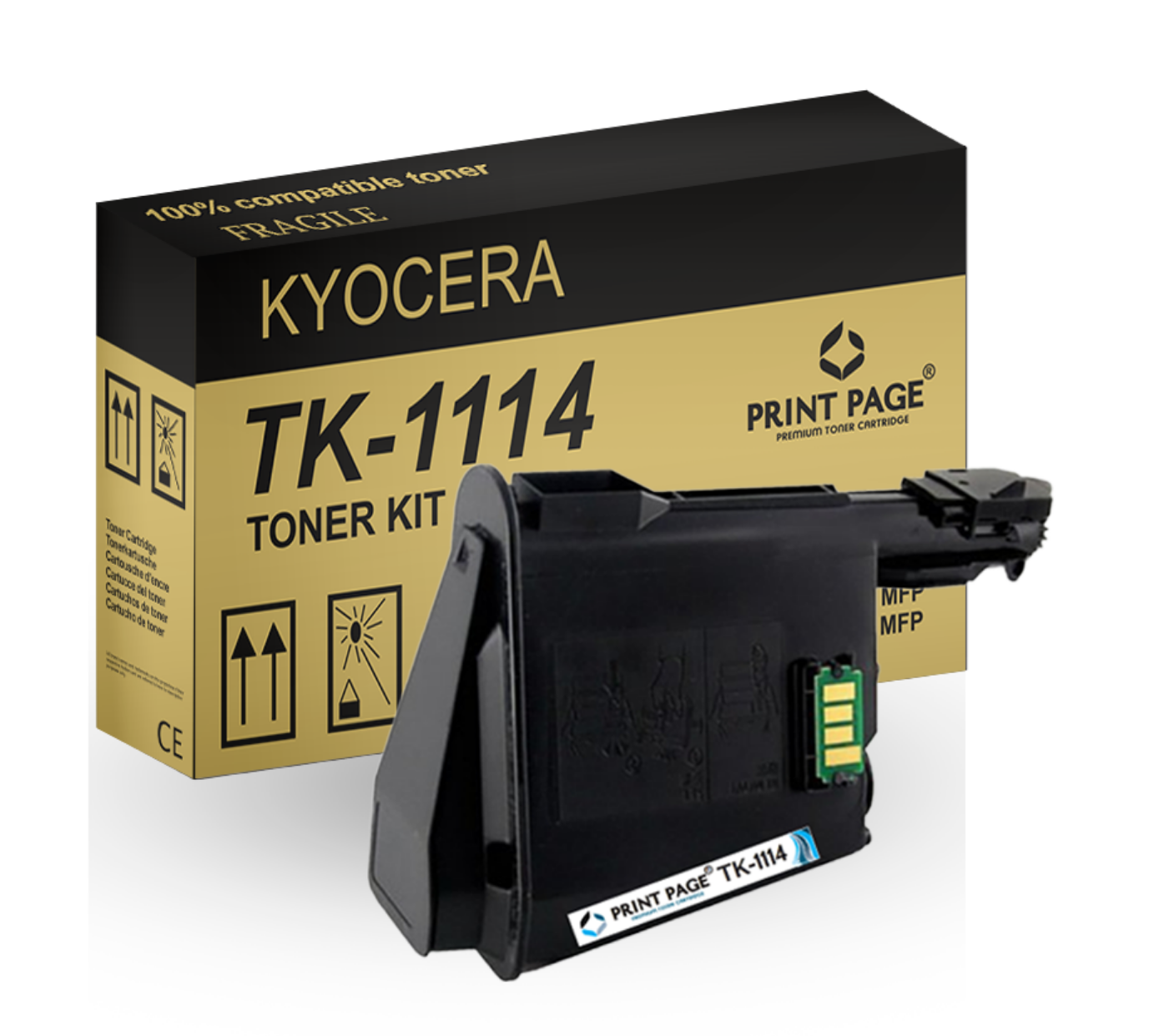 Print Page TK-1114 Toner Cartridge 1 pcs