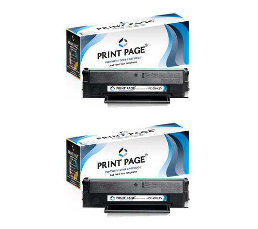 Print Page PC-210KEV Toner Cartridge Set of 2