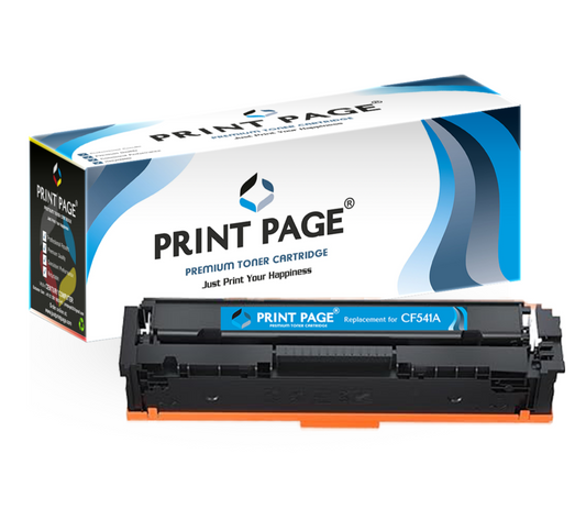 Print Page 203A Toner Cartridge Cyan