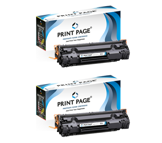 Print Page 83A (CF283A) Toner Cartridge Set of 2