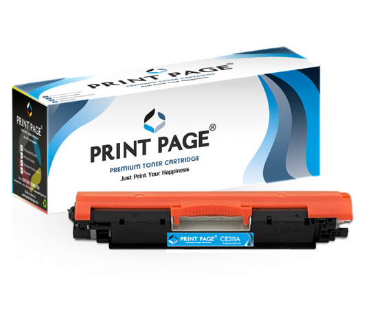 Print Page 126A Toner Cartridge Cyan