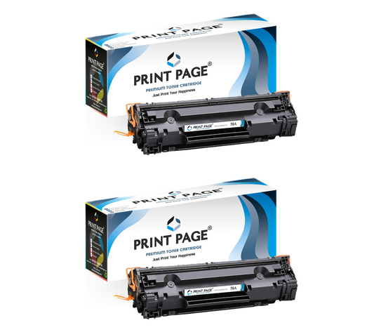 Print Page 78A (CE278A) Toner Cartridge Set of 2