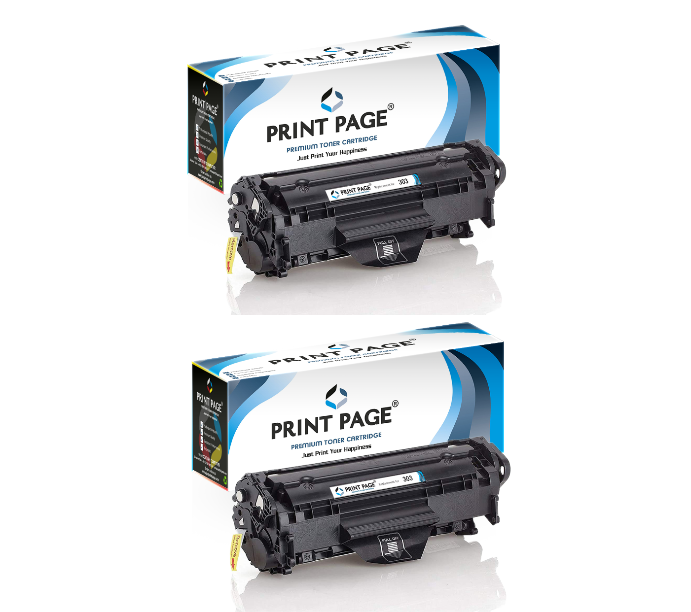 Print Page 303 Toner Cartridge Set of 2