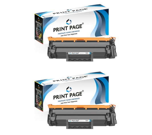 Print Page 137A (W1370A) Toner Cartridge (Set of 2)