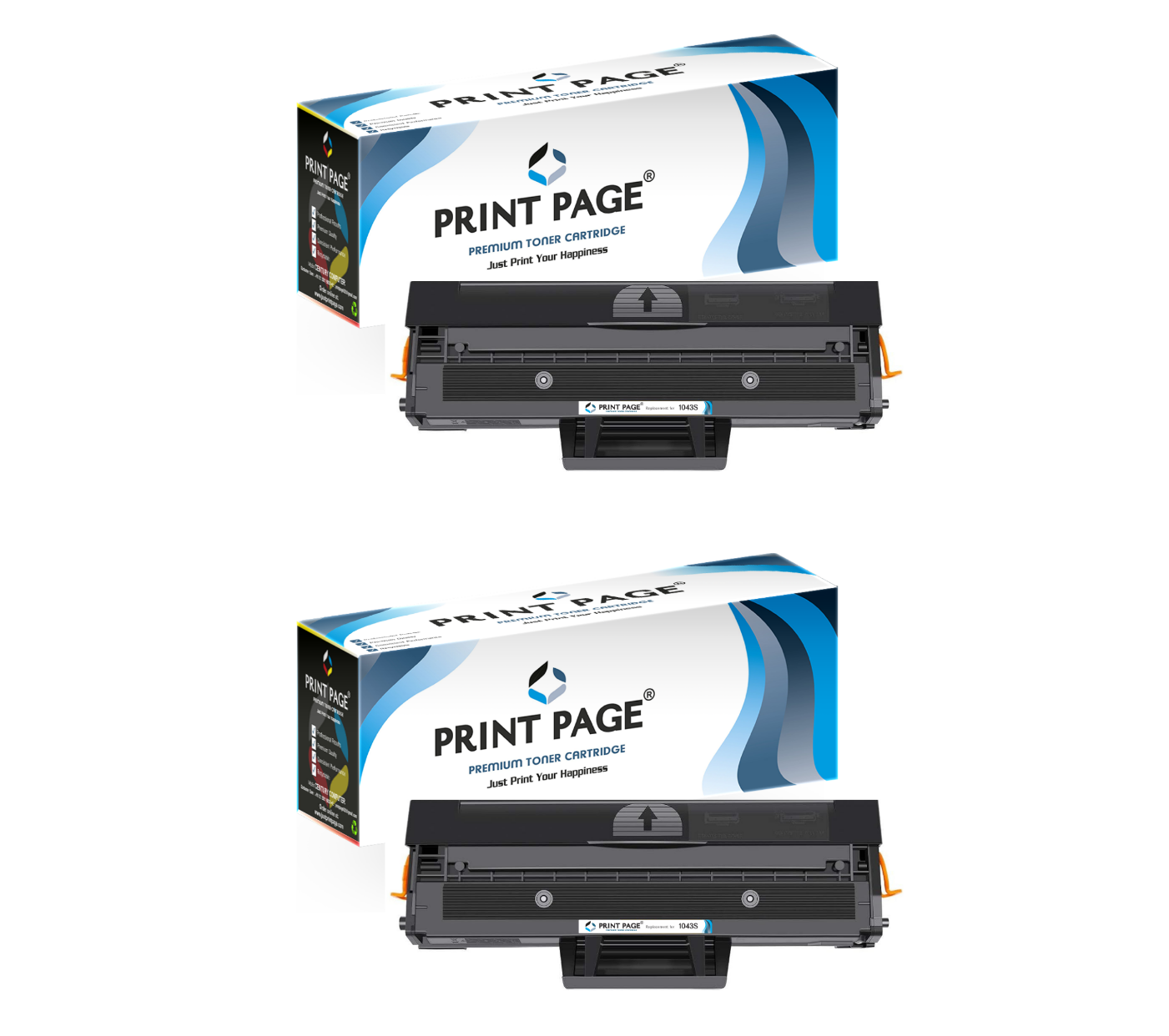 Print Page 1043S (MLT-D1043S) Toner Cartridge Set of 2