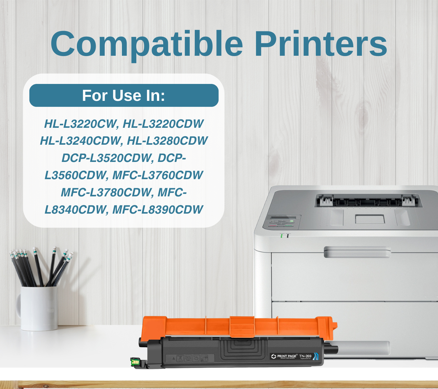 Print Page TN 269 Toner Cartridge Black