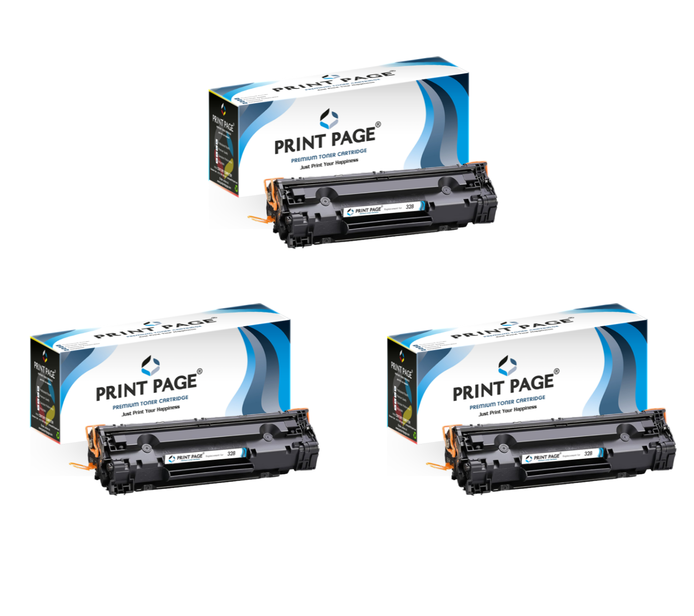 Print Page 328 Toner Cartridge Set of 3