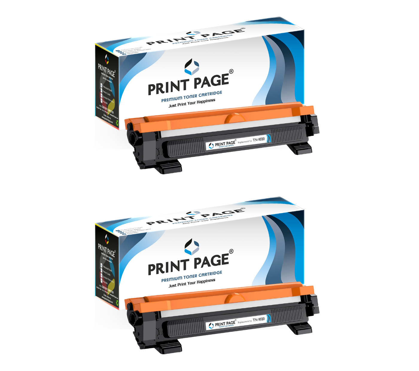 Print Page TN-1020 Toner Cartridge (Set of 2)