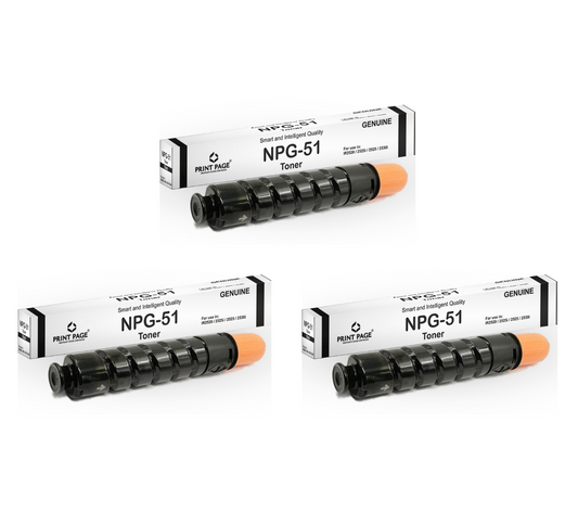 Print Page NPG-51 Toner Cartridge Set of 3