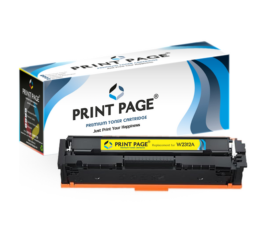 Print Page 215A Toner Cartridge Yellow