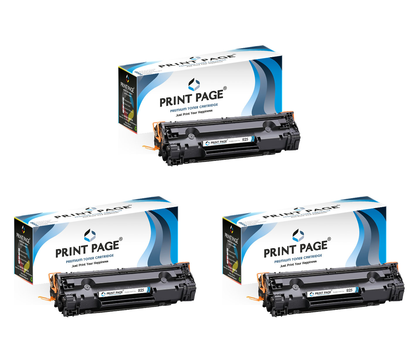 Print Page 925 Toner Cartridge Set of 3