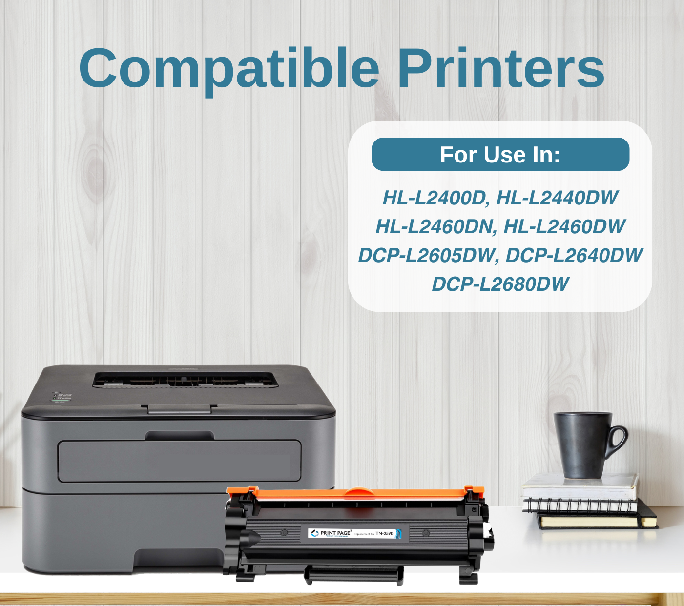 Print Page TN-2570XL Toner Cartridge (1 pcs)