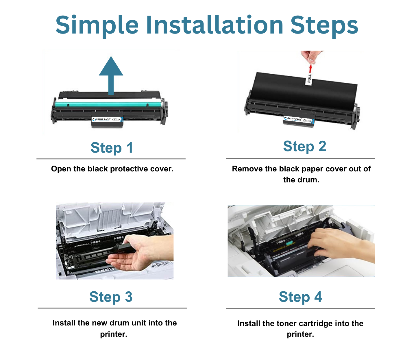 Print Page 32A (CF232A) Imaging Drum Unit