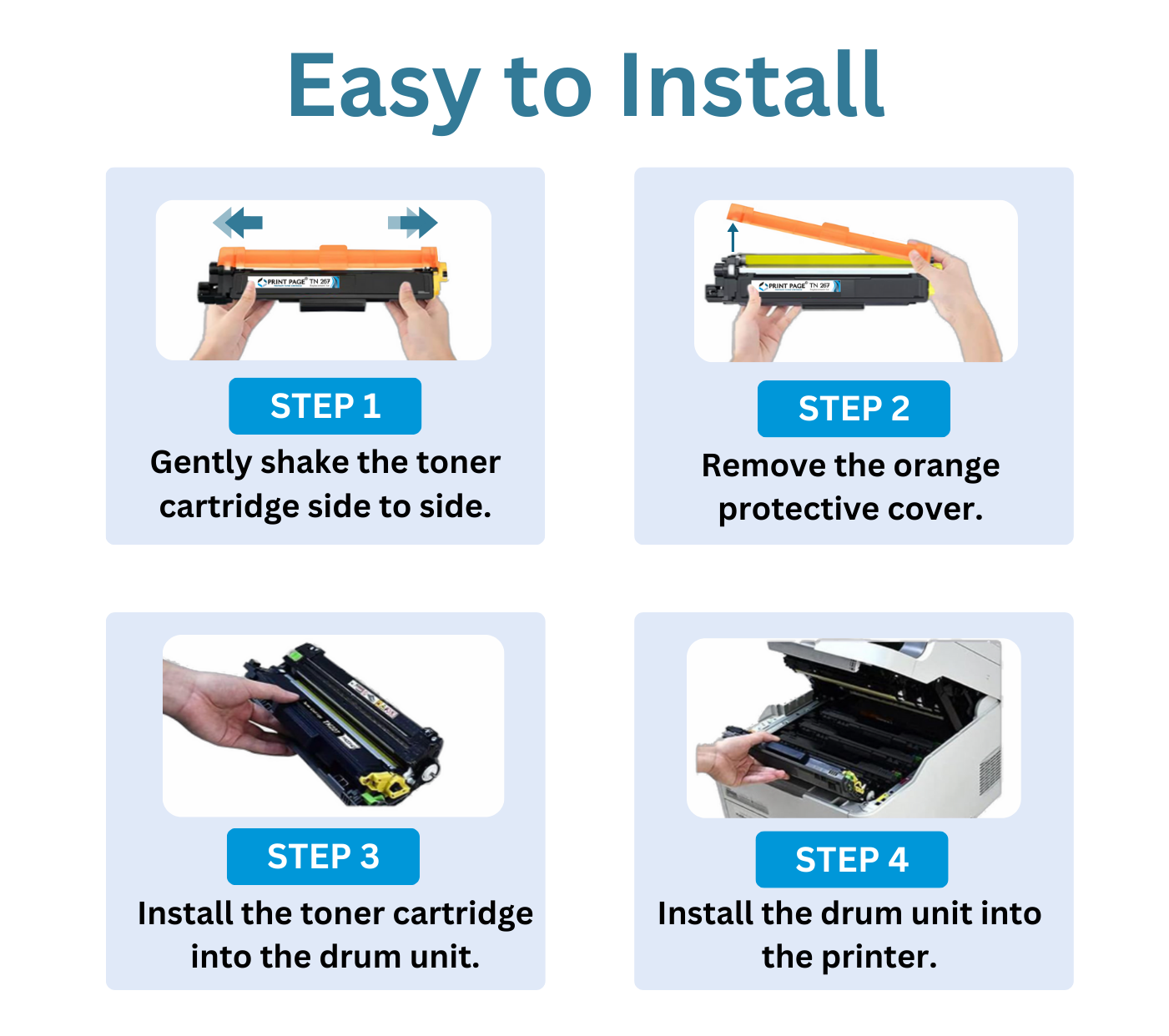 Print Page TN 267 Toner Cartridge Black