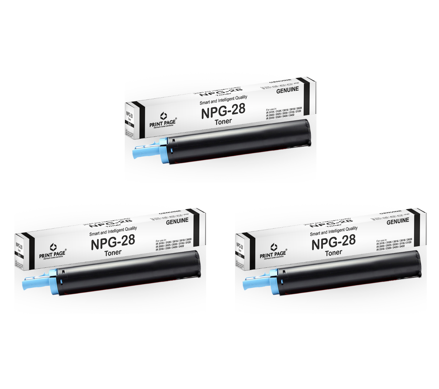 Print Page NPG-28 Toner Cartridge Set of 3