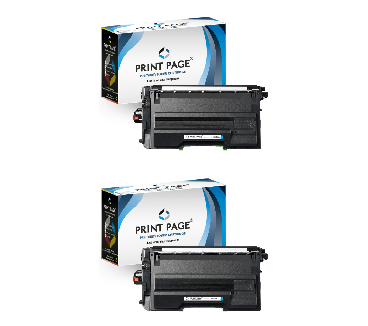 Print Page TN-3608XL Toner Cartridge Set of 2