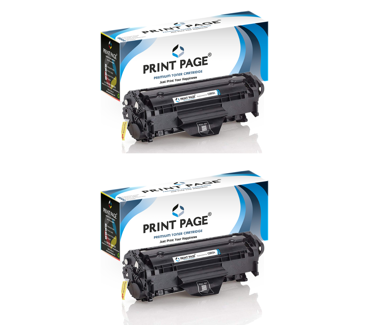 Print Page 12A (Q2612A) Toner Cartridge (Set of 2)