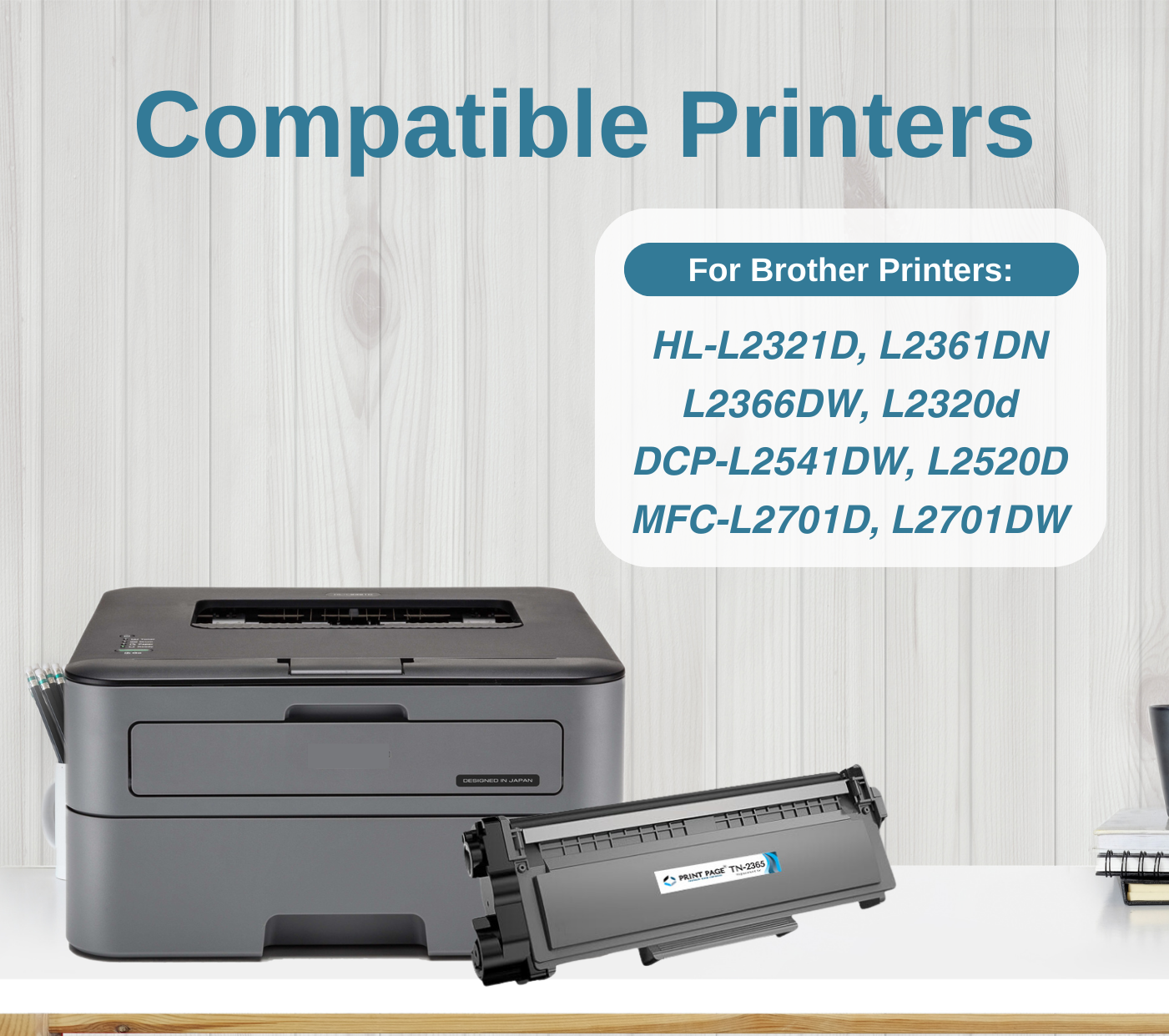 Print Page TN-2365 Toner Cartridge (1 pcs)