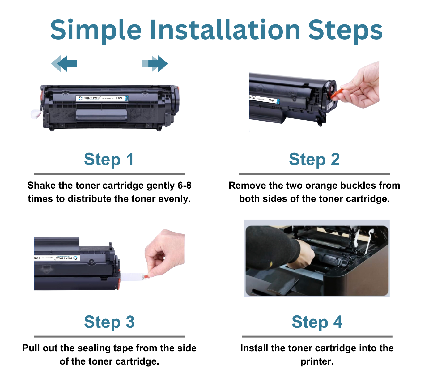 Print Page FX9 Toner Cartridge (1 pcs)