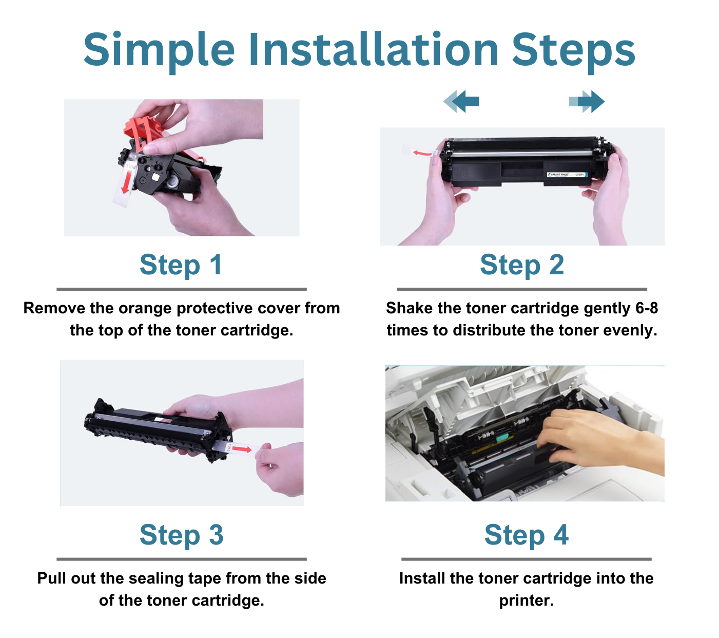Print Page 17A (CF217A) Toner Cartridge 1 pcs