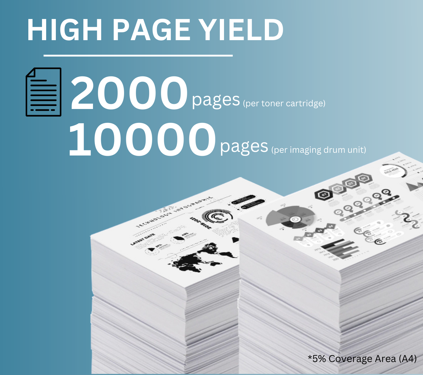 Print Page TN-1020 Toner Cartridge + DR-1020 Imaging Drum Unit (Combo Pack)