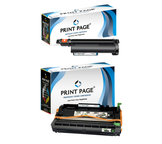 Print Page TN-B021 Toner Cartridge + DR-B021 Imaging Drum Unit (Combo Pack)